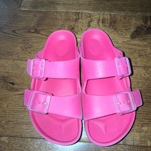 Birkenstock Kids Hot Pink Sandals Size 27 (9c)
